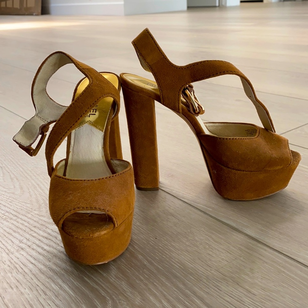 Michael Kors suede heels. Worn once